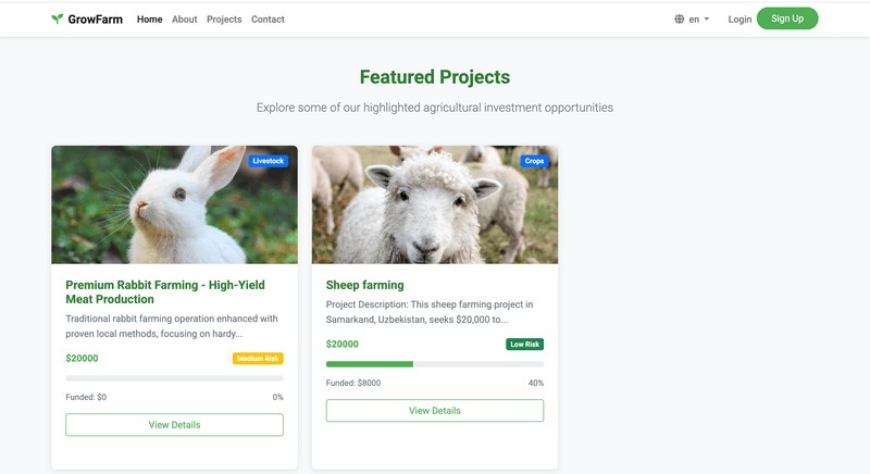 GrowFarm Platform